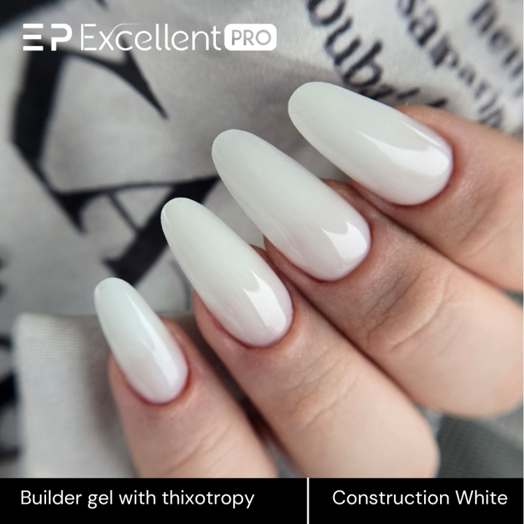 Excellent PRO Builder gel with thixotropy Construction White