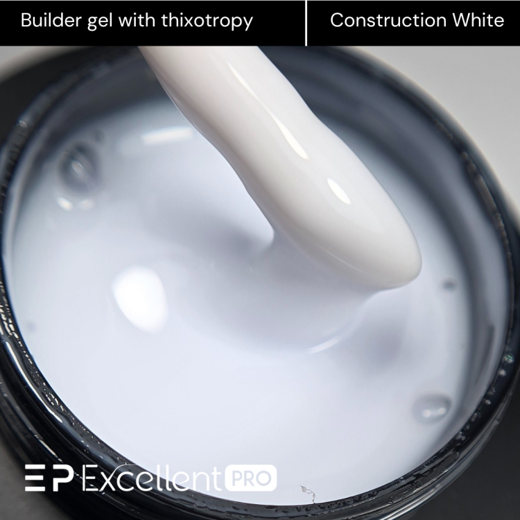 Excellent PRO Builder gel with thixotropy Construction White
