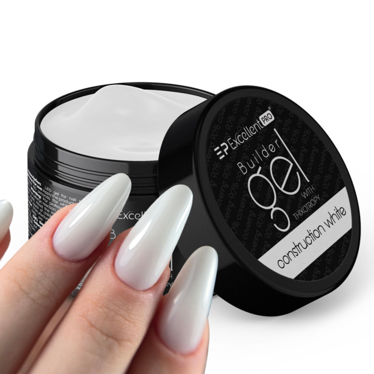 Excellent PRO Builder gel with thixotropy Construction White