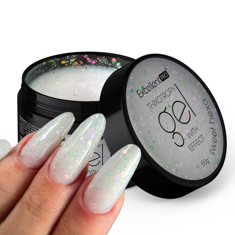 Excellent PRO Thixotropy gel with effect Sweet Hexa