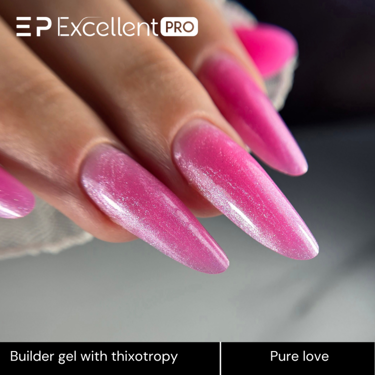 Excellent PRO Thixotropy gel with effect Pure Love 15g