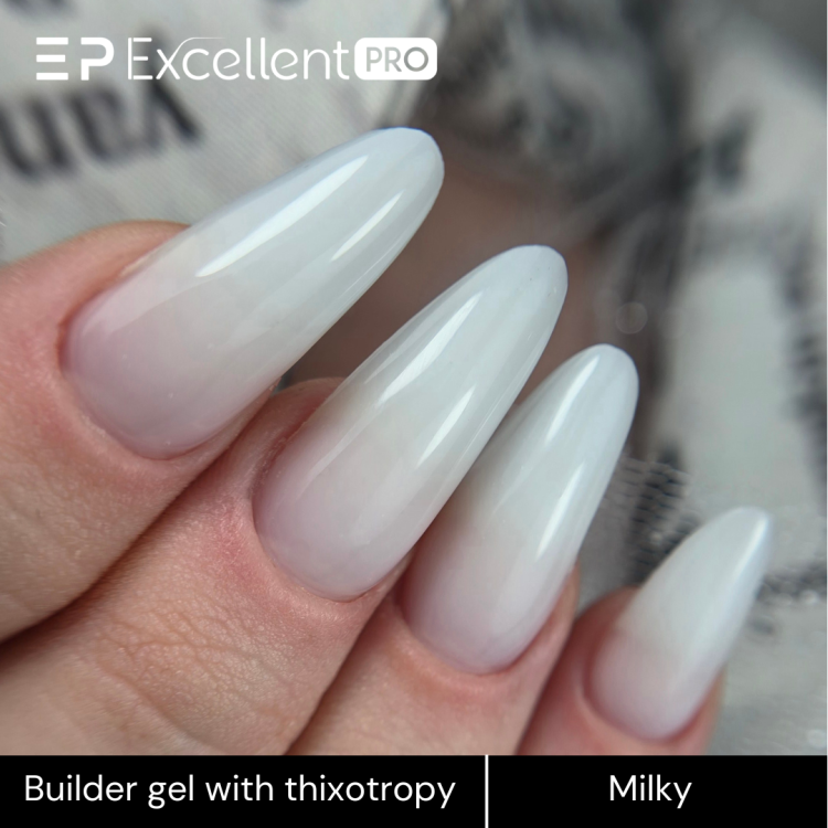 Excellent PRO Builder gel with thixotropy milky