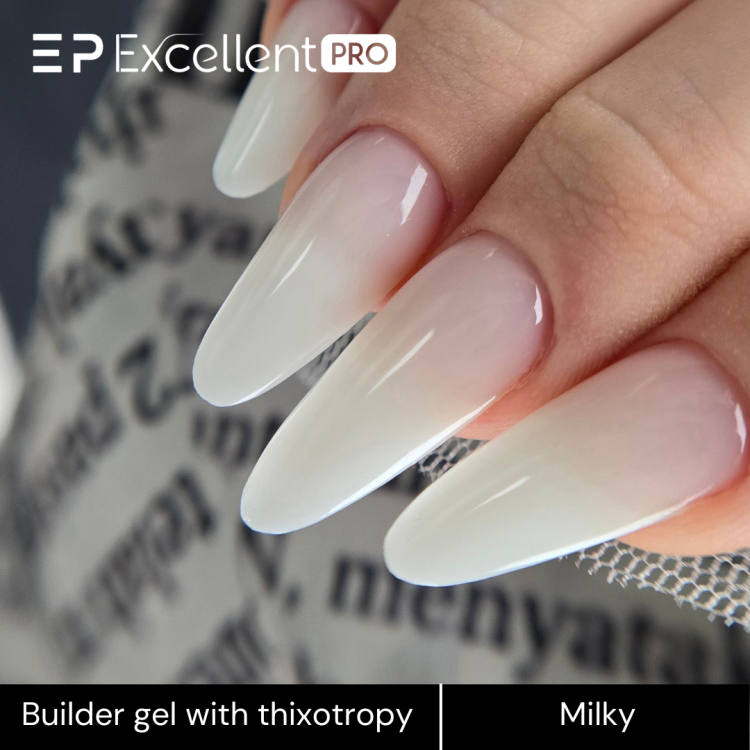 Excellent PRO Builder gel with thixotropy milky