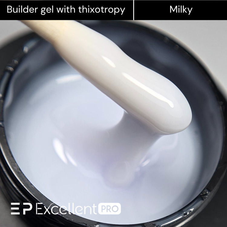 Excellent PRO Builder gel with thixotropy milky