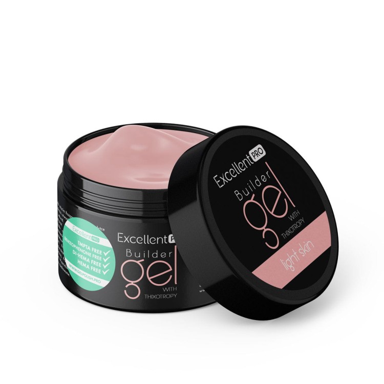 Excellent PRO Builder Gel With Thixotropy Light Skin