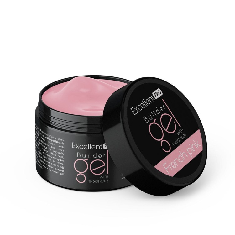 Excellent PRO Builder Gel With Thixotropy French Pink