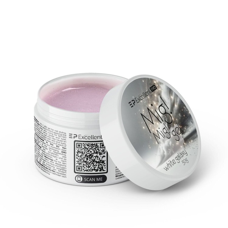 Excellent PRO MIG! MIG! GEL WHITE GALAXY