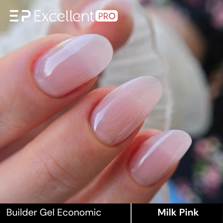 Excellent PRO Builder Gel Economic Milk Pink