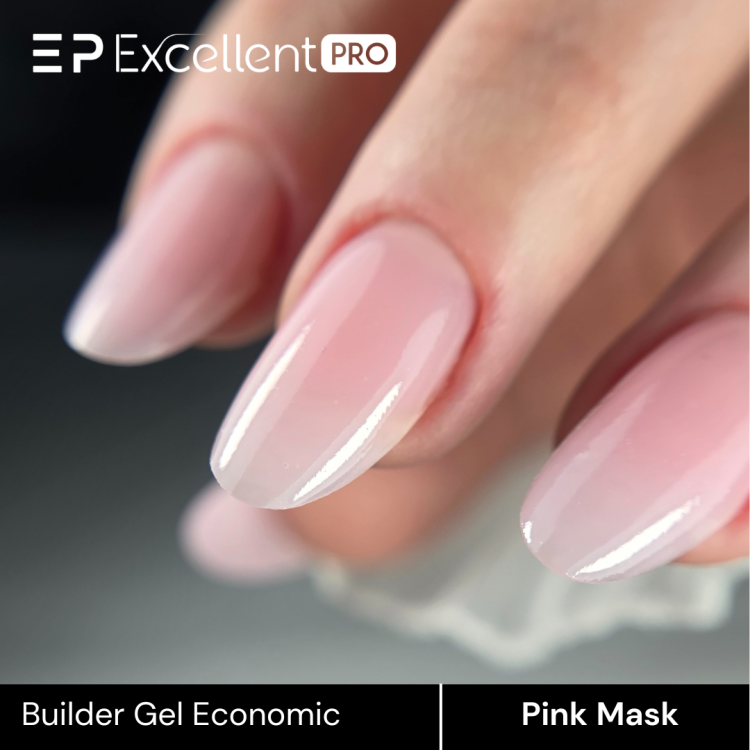 Excellent PRO Builder Gel Economic Pink Mask