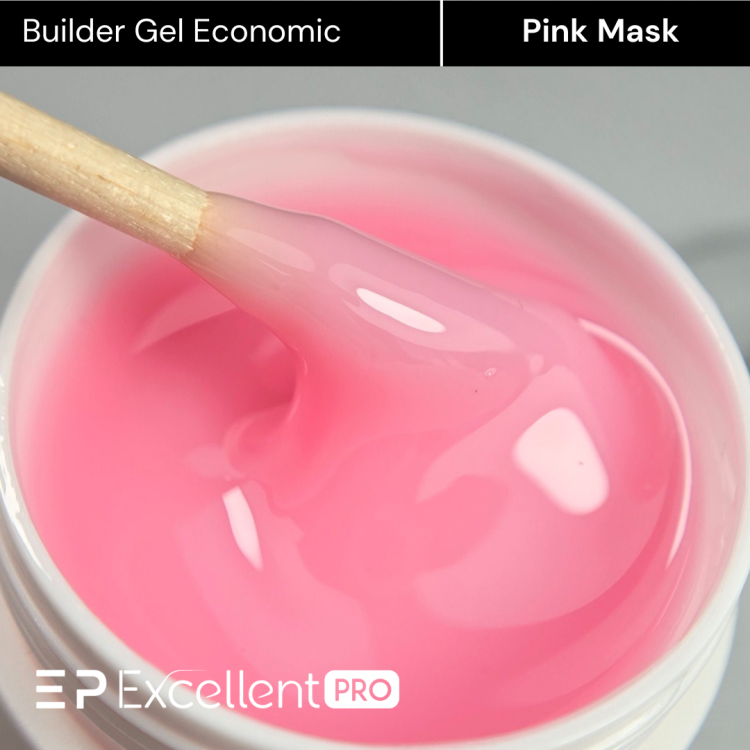Excellent PRO Builder Gel Economic Pink Mask