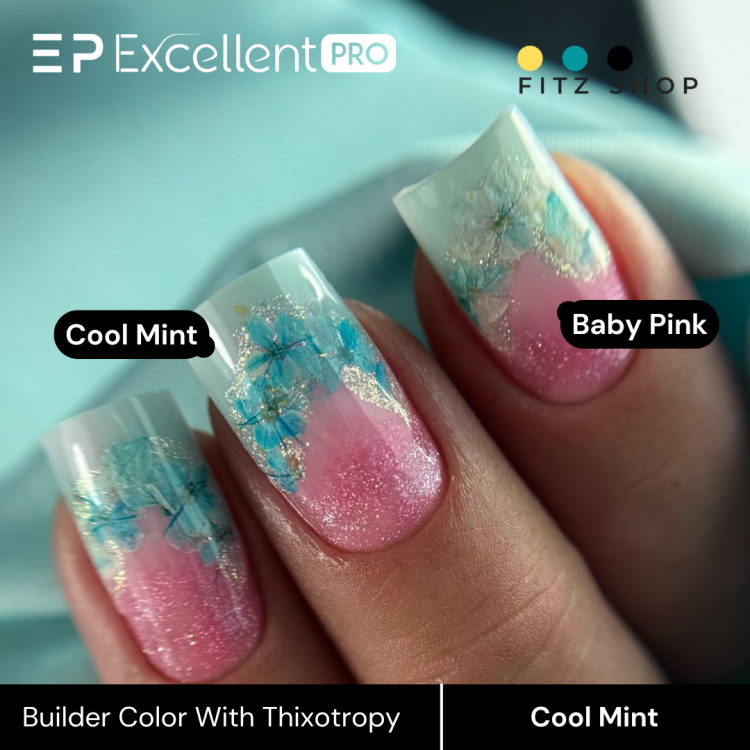 Excellent PRO Builder Color With Thixotropy Pastel Cool Mint