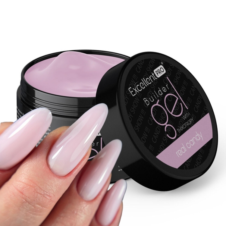 Excellent PRO Builder gel with thixotropy Real Candy