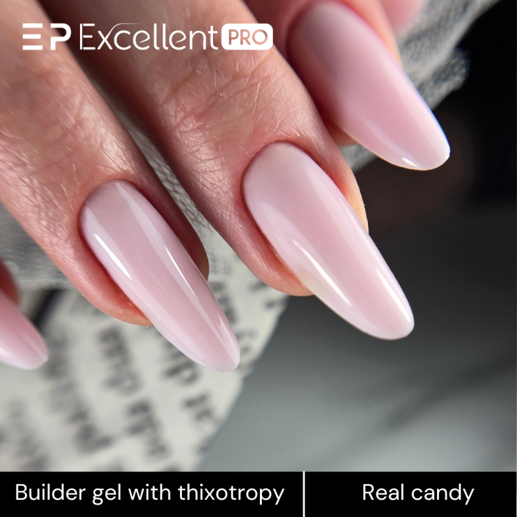 Excellent PRO Builder gel with thixotropy Real Candy