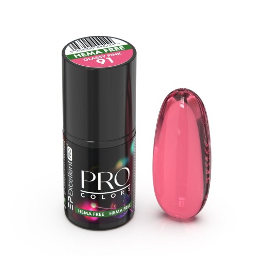 Egxcellent PRO Colors HemaFree 091 GLASSY PINK 7g