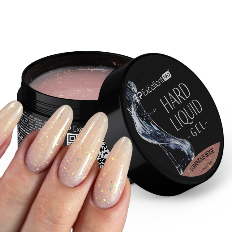 Excellent PRO Hard Liquid Gel Luminous Beige 30g