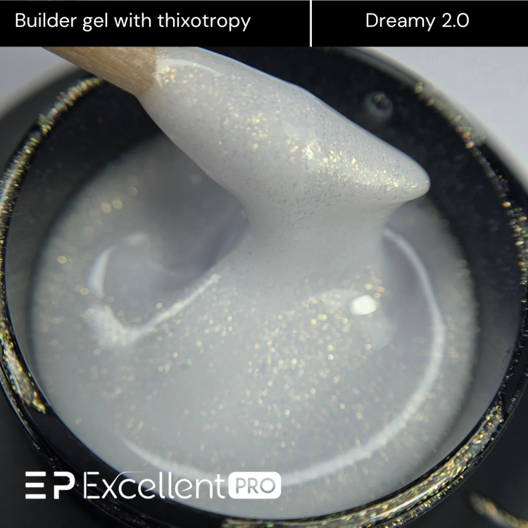 Excellent PRO Thixotropy gel with effect Dreamy 2.0