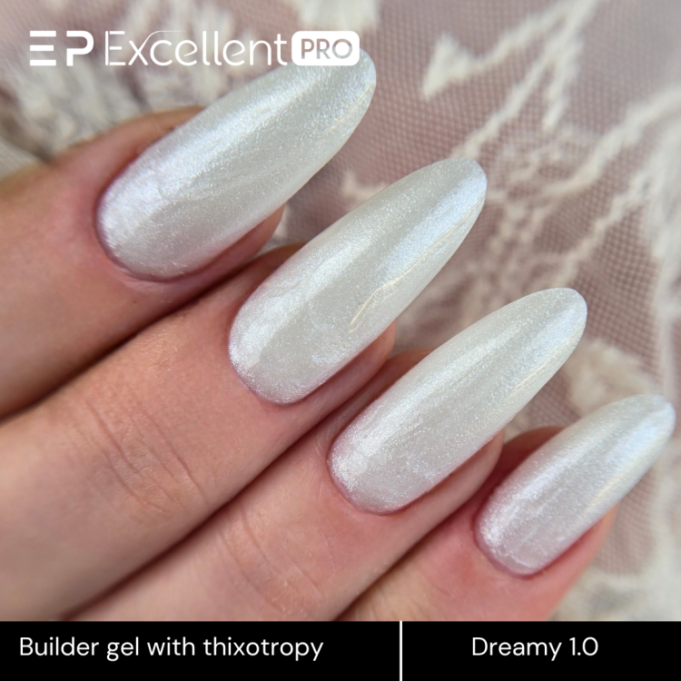 Excellent PRO Thixotropy gel with effect Dreamy 1.0