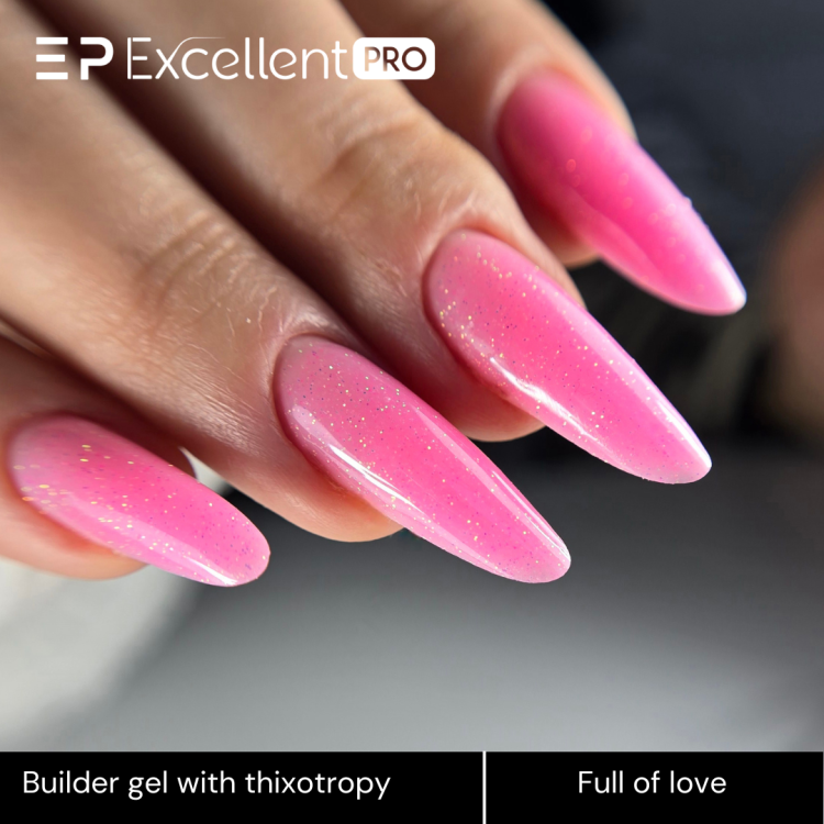 Excellent PRO Thixotropy gel with effect Full of Love