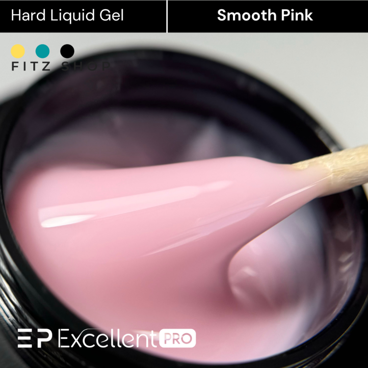Excellent PRO Hard Liquid Gel Smooth Pink