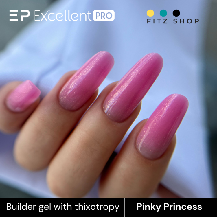 Excellent PRO Thixotropy gel with effect Pinky Princess