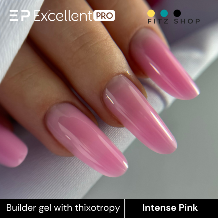 Excellent PRO Builder Gel With Thixotropy Intense Pink