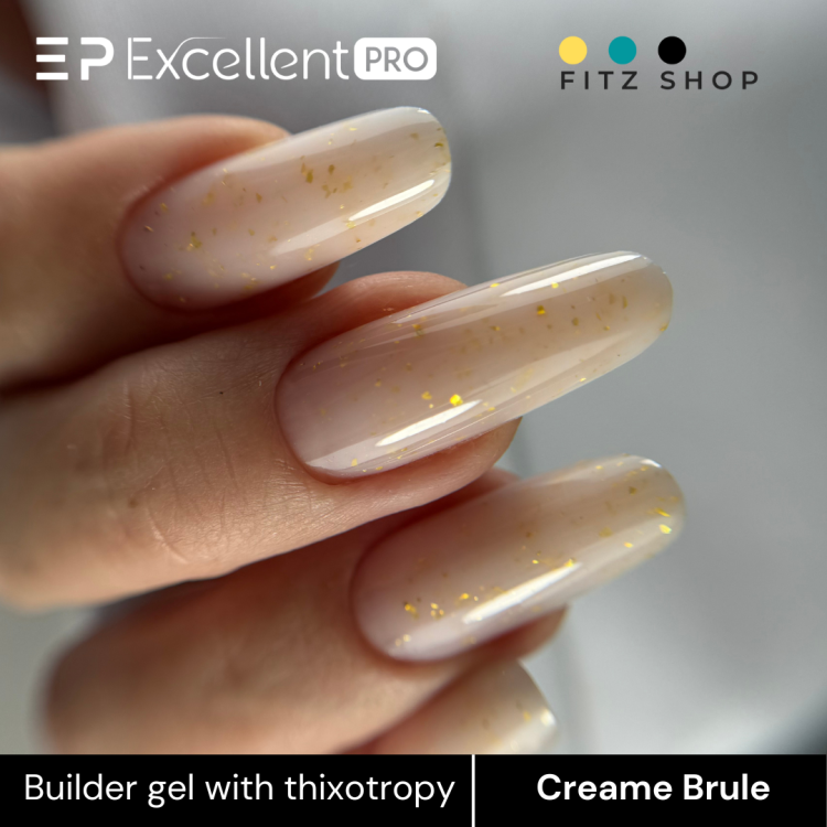 Excellent PRO Thixotropy gel with effect CREAME BRULE