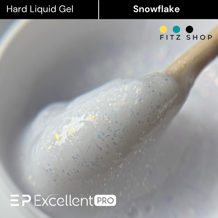 Excellent PRO Hard Liquid Gel Snowflake