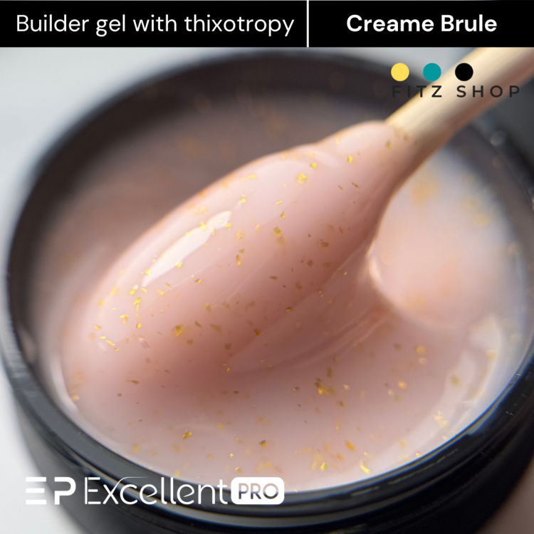 Excellent PRO Thixotropy gel with effect CREAME BRULE