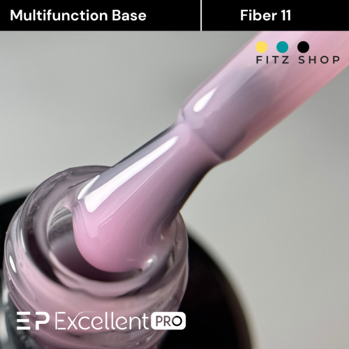 Excellent PRO One Coat Multifunction Fiber Base PINK FRENCH