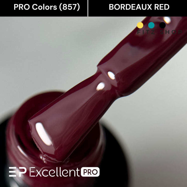 Excellent PRO Colors 857 BORDEAUX RED