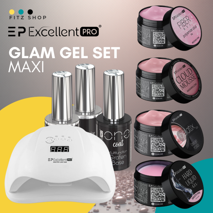 Excellent PRO Glam Gel Set - MAXI