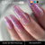 Excellent PRO Thixotropy gel with effect Mermaid Foil #1