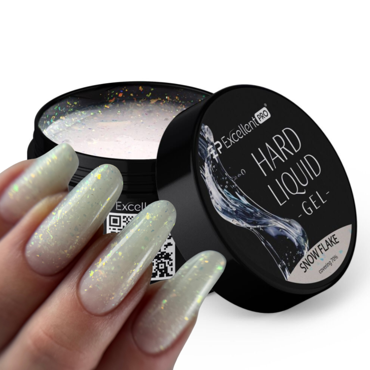 Excellent PRO Hard Liquid Gel Snowflake