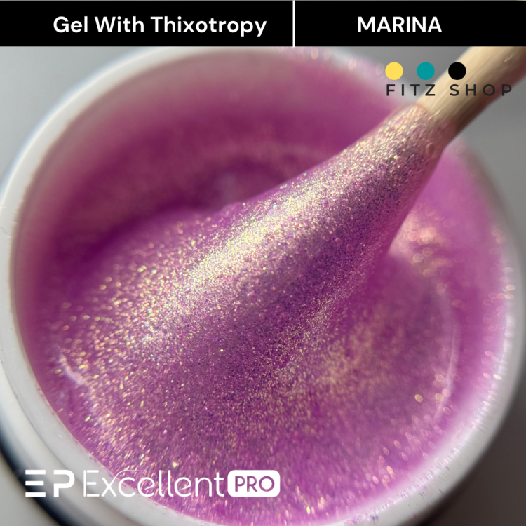 Excellent PRO Thixotropy gel with effect MARINA 15g