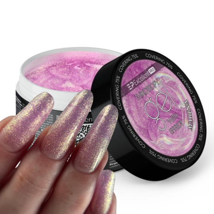 Excellent PRO Thixotropy gel with effect MARINA 15g