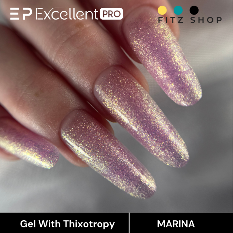Excellent PRO Thixotropy gel with effect MARINA 15g