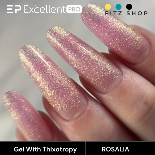 Excellent PRO Thixotropy gel with effect ROSALIA 15g