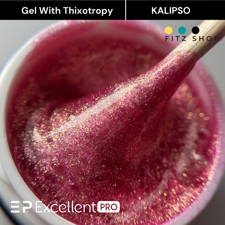 Excellent PRO Thixotropy gel with effect KALIPSO 15g