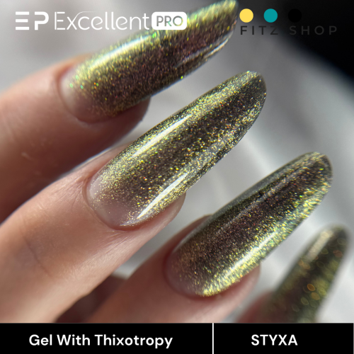 Excellent PRO Thixotropy gel with effect STYXA 15g