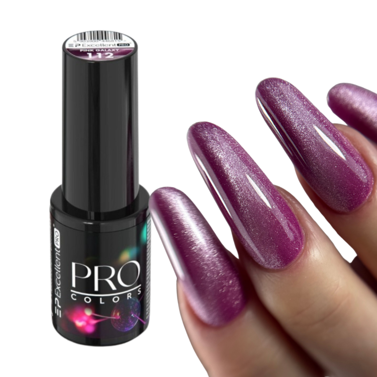 Excellent PRO Colors CatEye 112 PINK GALAXY