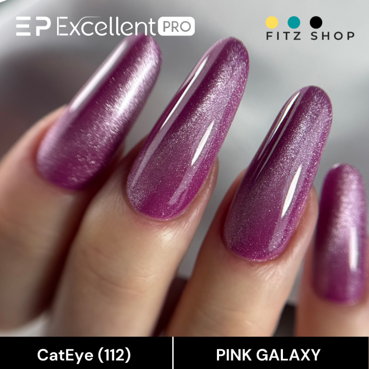 Excellent PRO Colors CatEye 112 PINK GALAXY