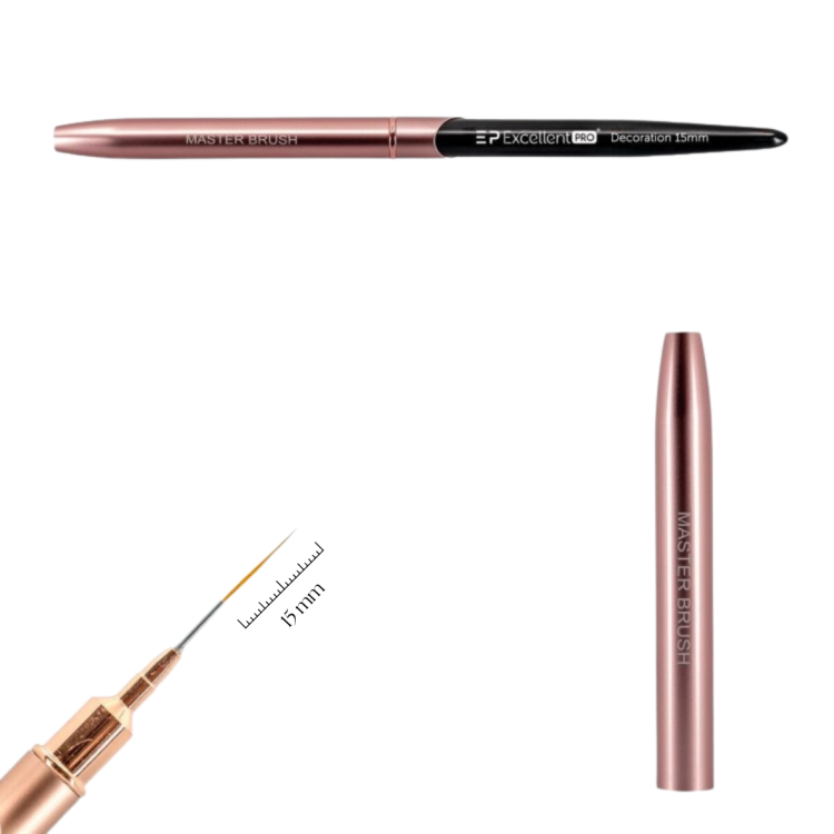 Excellent PRO Pędzelek do zdobień 15mm (Pink &amp; Black)