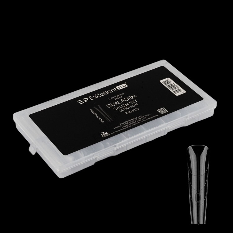 Excellent PRO Formy górne dual form MODERN ALMOND 240 szt