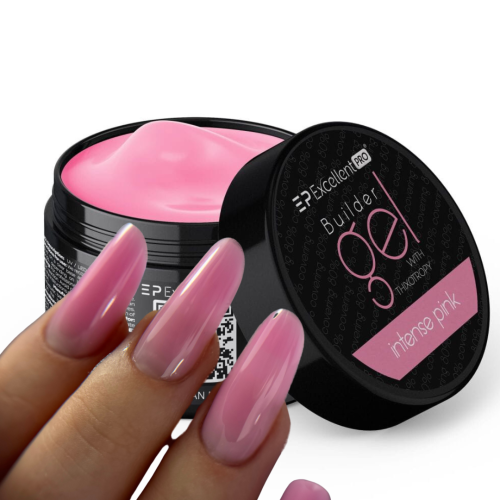 Excellent PRO Builder Gel With Thixotropy Intense Pink