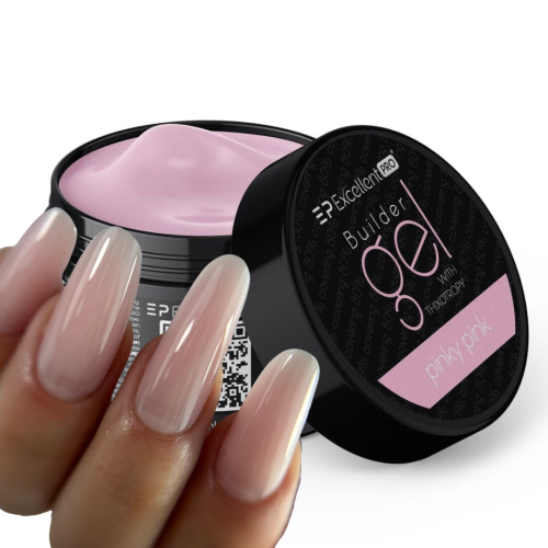 Excellent PRO Builder Gel With Thixotropy Pinky Pink