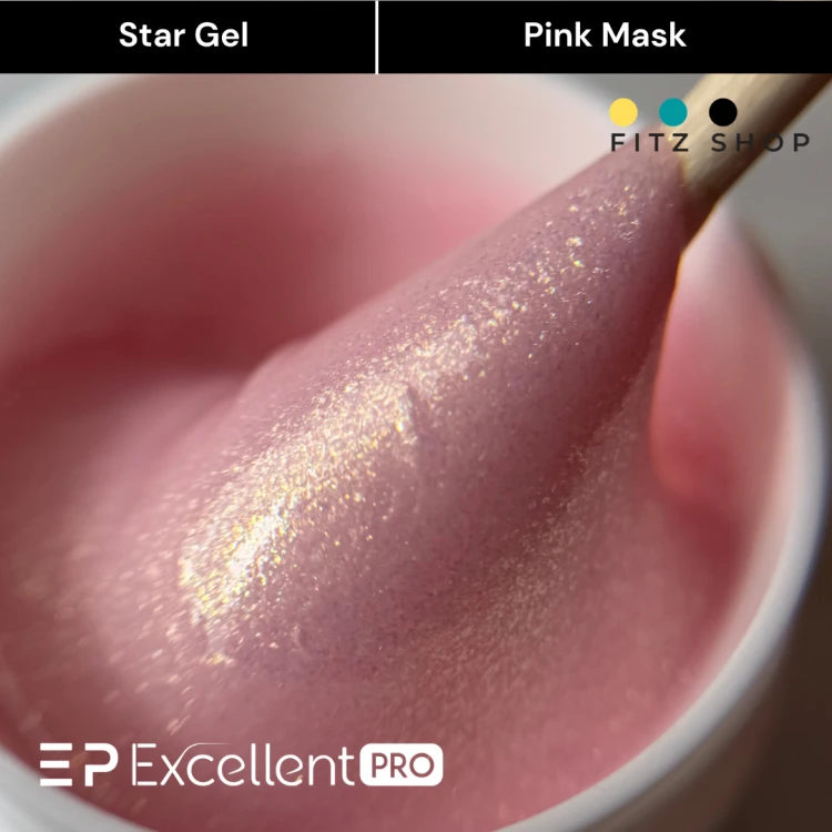 Excellent PRO Star Gel Pink Mask