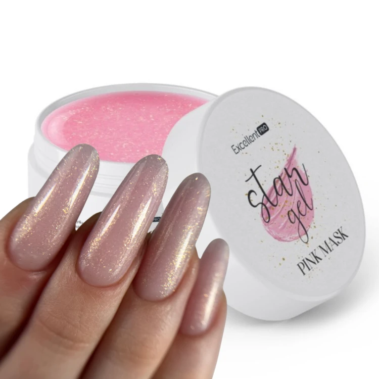 Excellent PRO Star Gel Pink Mask