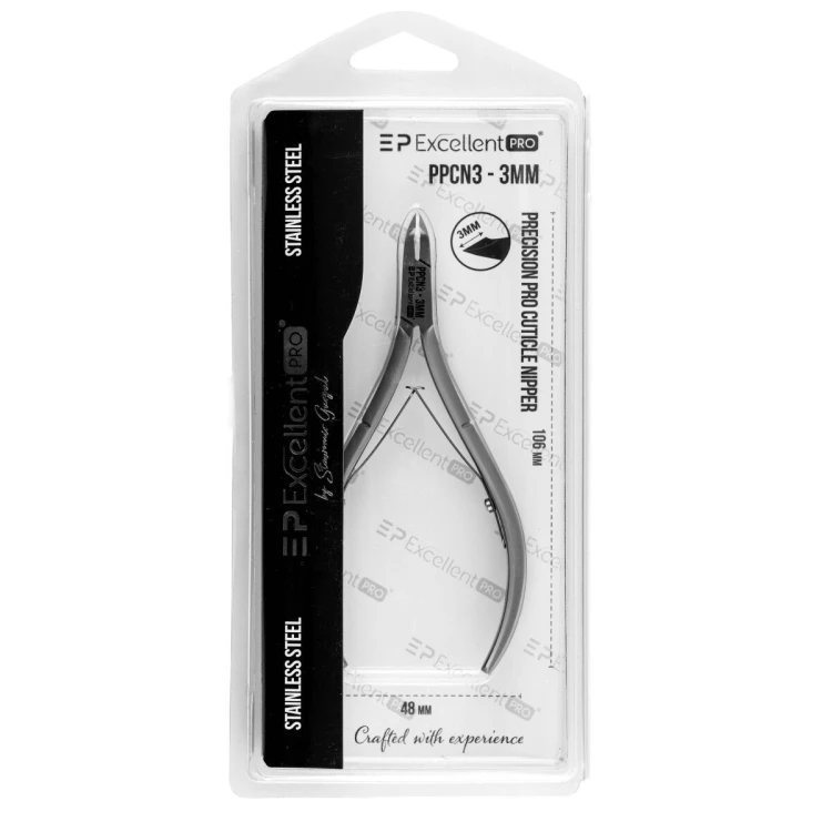 Excellent PRO Precision Pro Cuticle Nipper 3mm (PPCN3)