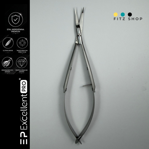 Excellent PRO Master Precision Dual-Edge Cuticle Scissors 18mm (MPDECS)
