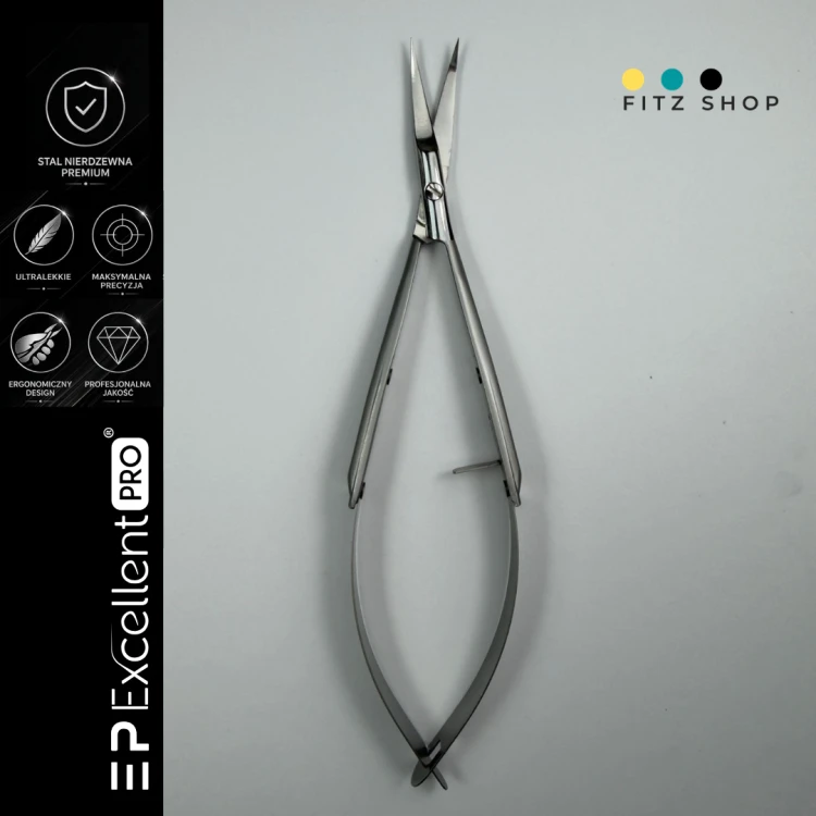 Excellent PRO Master Precision Dual-Edge Cuticle Scissors 18mm (MPDECS)